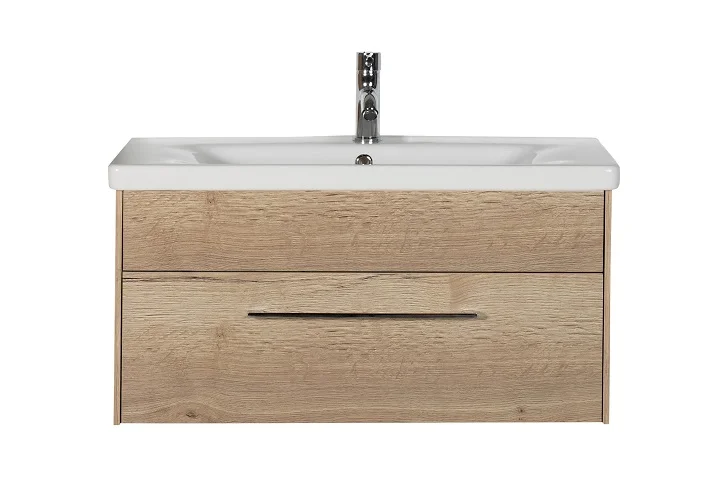 MARLIN 3400modern - Waschtischset 80 cm breit - 1 Auszug