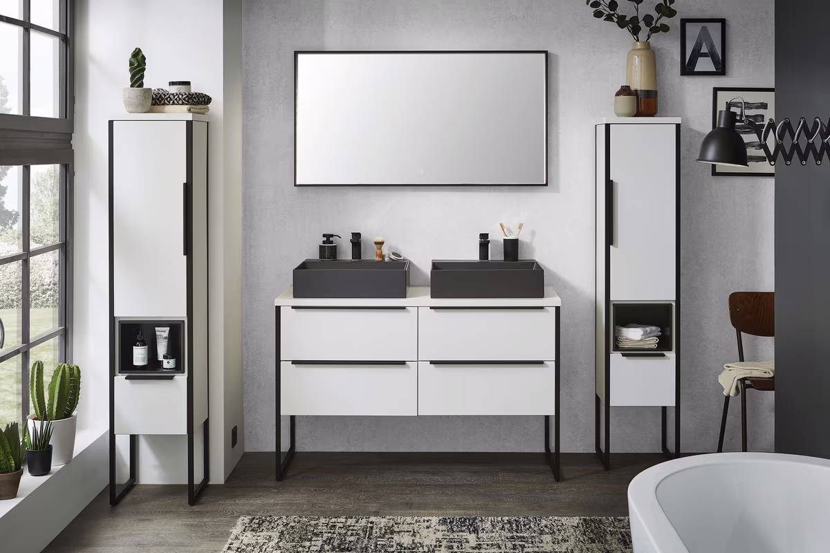 Puris Aspekt Badmöbelset 120 cm - Ansicht 2