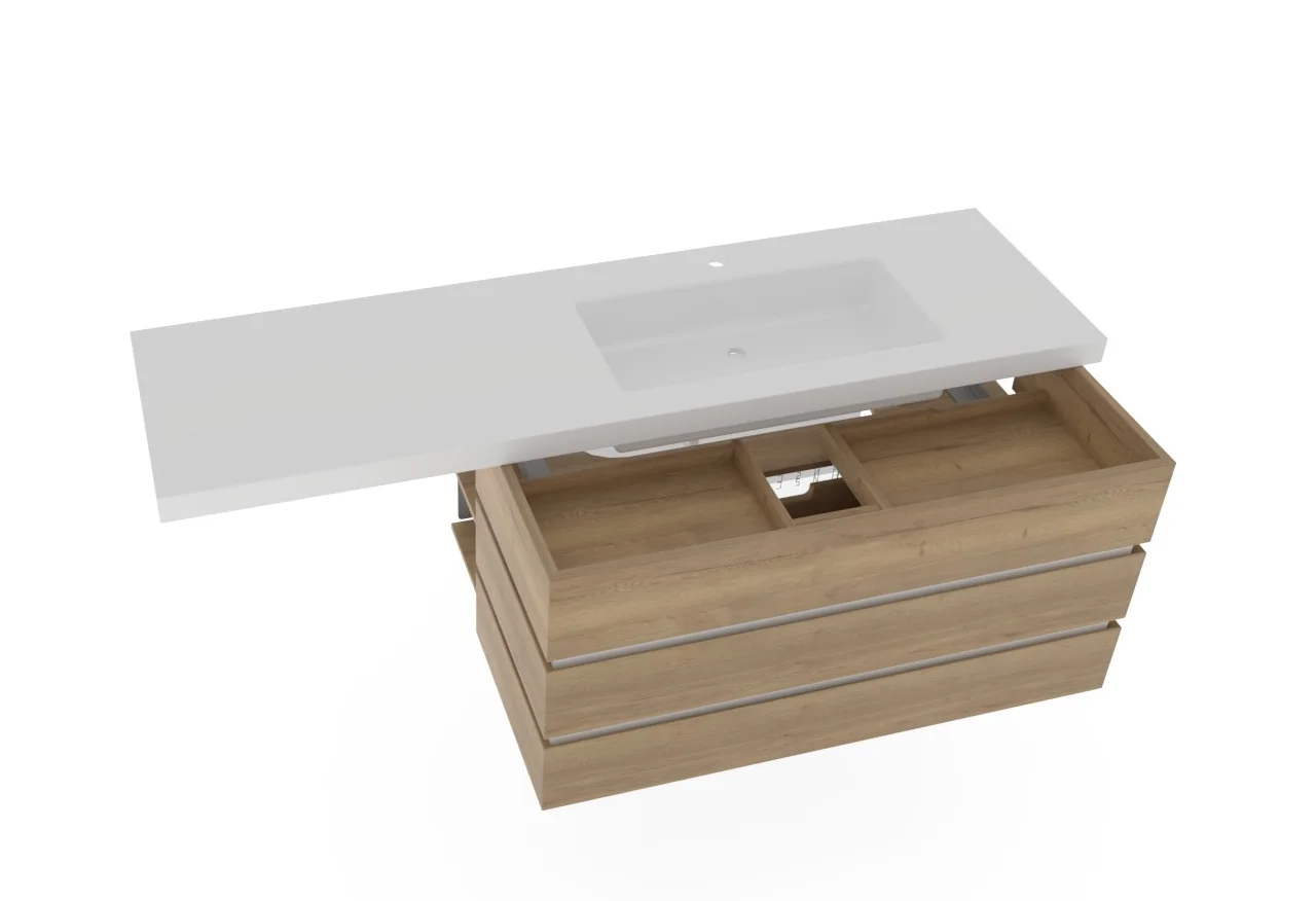 Thielemeyer Fresh Massivholz Badmöbelset 800001/801001 - 177 cm - Ansicht 5