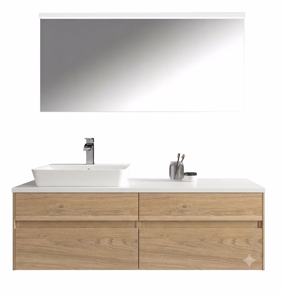 Puris Unique Badmöbel Set - 142 cm