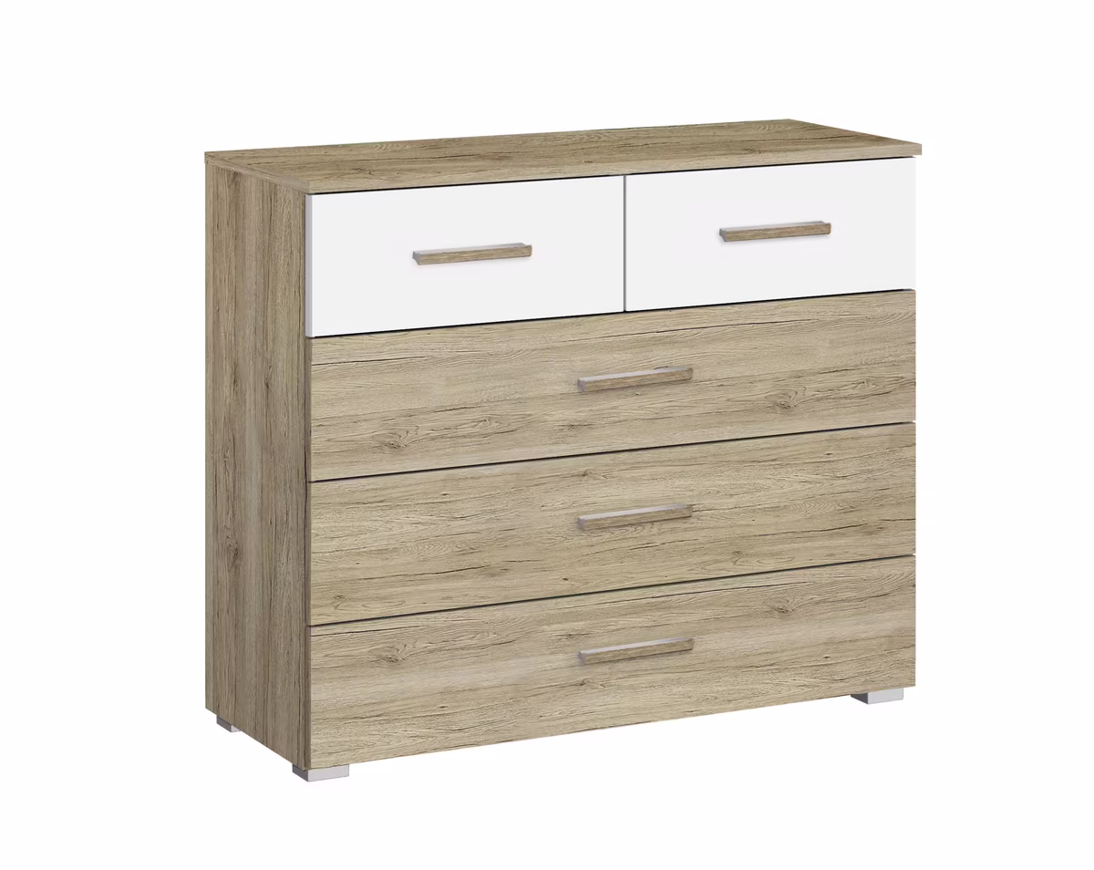 Rauch Orange Mosbach Schlafzimmer-Konfigurator mit Schwebetürenschrank / Alpinweiß - Ansicht 8