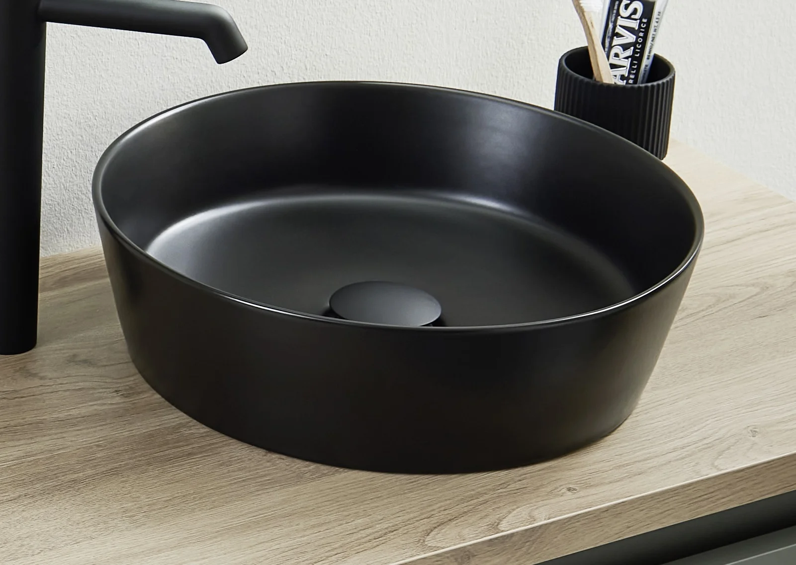 Puris Vialli Badmöbel Set 150 cm breit - Becken mittig