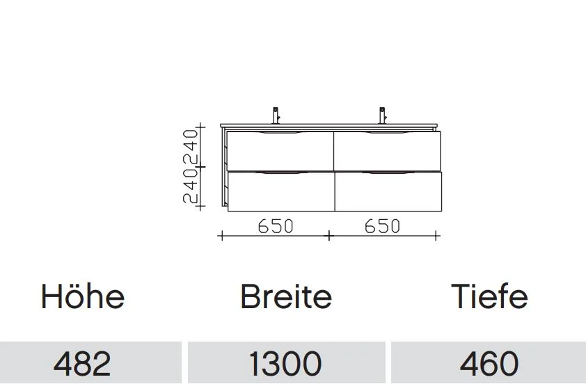 Pelipal 6025 Block 132 cm - Konfigurator - Ansicht 6
