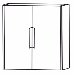 Puris d.light Oberschrank 62 cm OGA416A1G - Ansicht 2