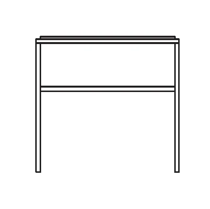 Pelipal Sitzbank 60 cm EM-SB 01 - Neutrale Einzelmöbel - Ansicht 4