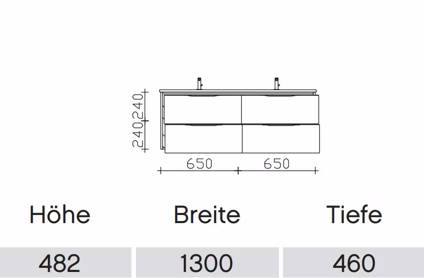 Pelipal 6025 Block 132 cm - Konfigurator - Ansicht 6