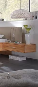 Thielemeyer Mira Hängekonsole Massivholz / oder mit Colorglas - Ansicht 3