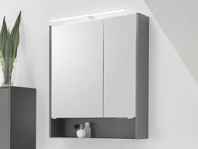 Pelipal 6040 Bad-Spiegelschrank mit offenem Fach / 73 cm SENE00273 - Ansicht 7