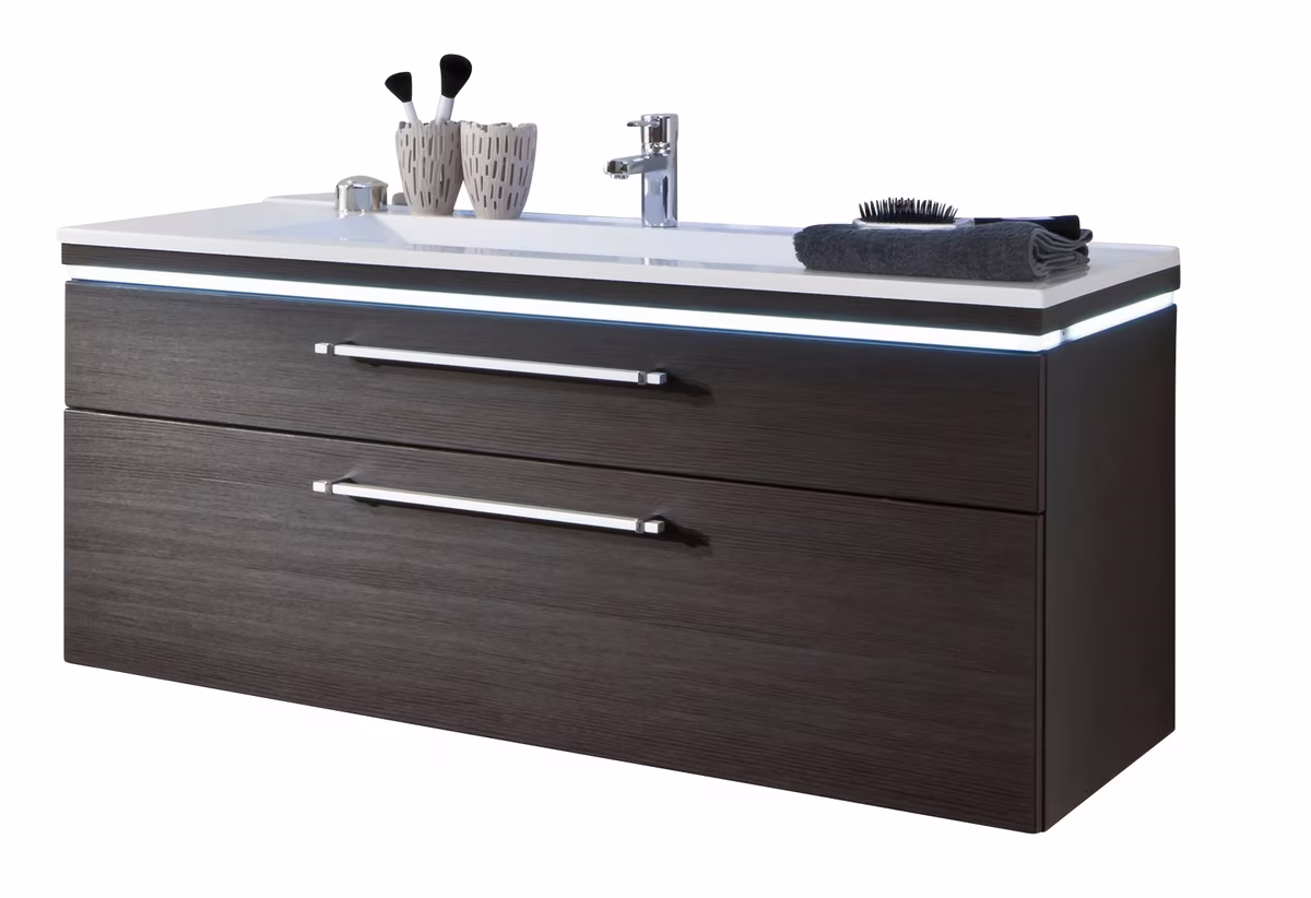 Puris Cool Line Waschtischset 120 cm - Waschtisch variabel - Ansicht 4