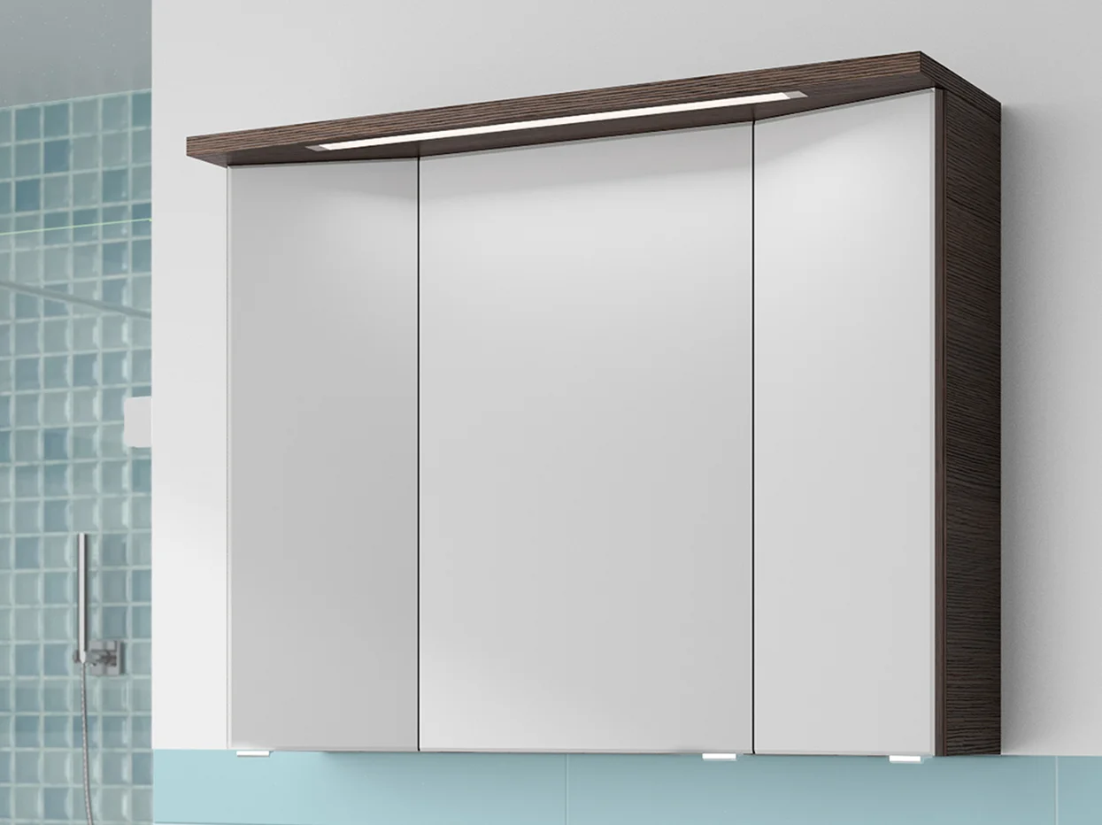 Calmo Badmöbelset Tessa 90 cm breit Braun - 3-teilig