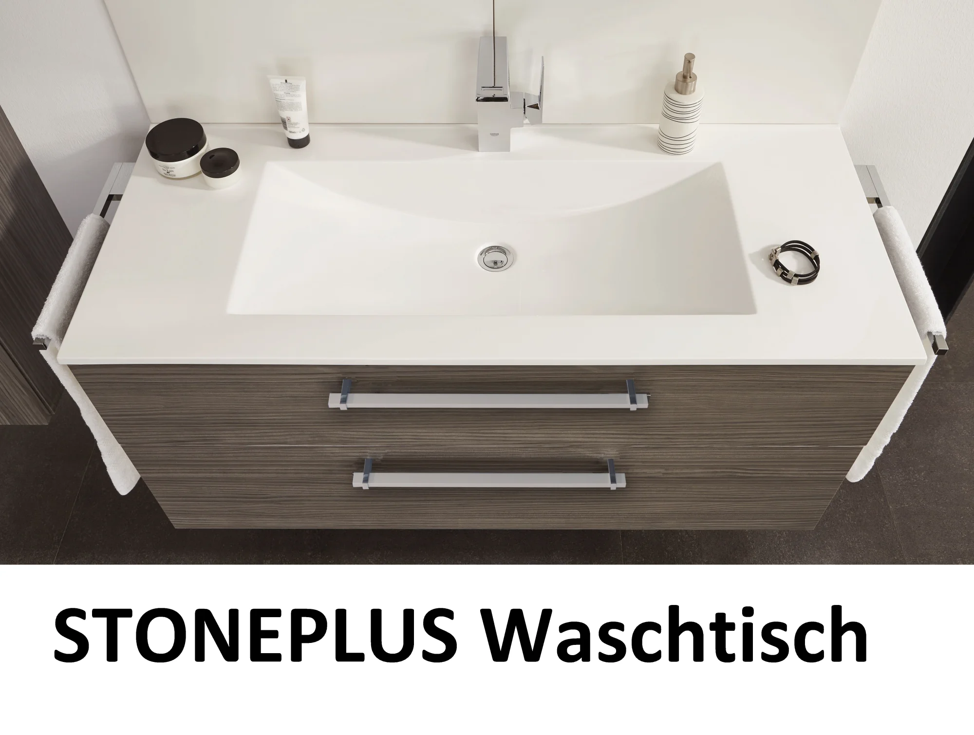 Puris Cool Line Badmöbelset 120 cm - mit Spiegelschrank Serie B - Ansicht 6
