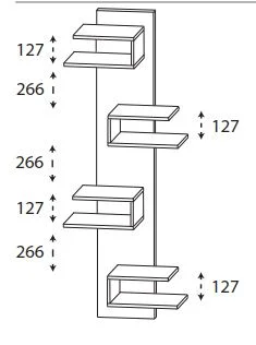 Puris c!mano Badmöbelkombination - 122 cm inkl. Spiegelschrank - Ansicht 8