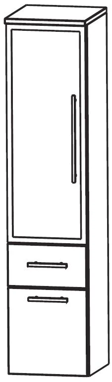 Puris Crescendo Mittelschrank 30 cm MNA883B7M - Ansicht 2