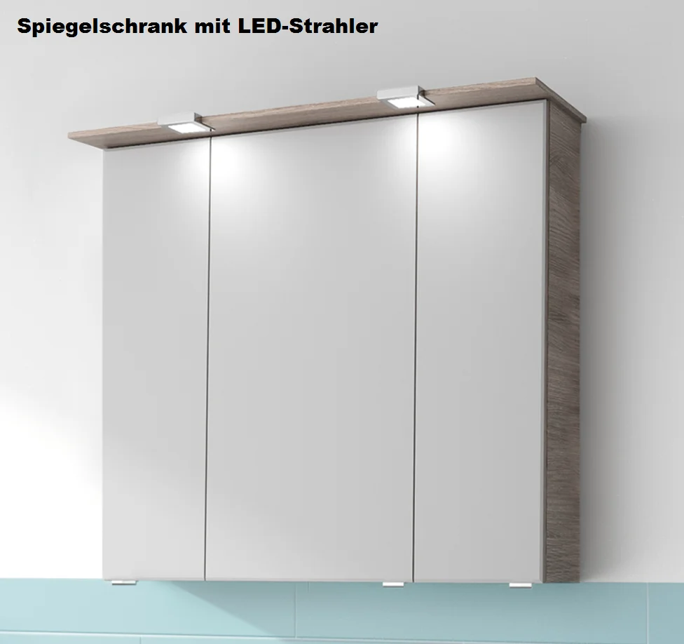 Pelipal TrenTino Badmöbel Set 77 cm - Konfigurator mit Spiegelschränke - Ansicht 2