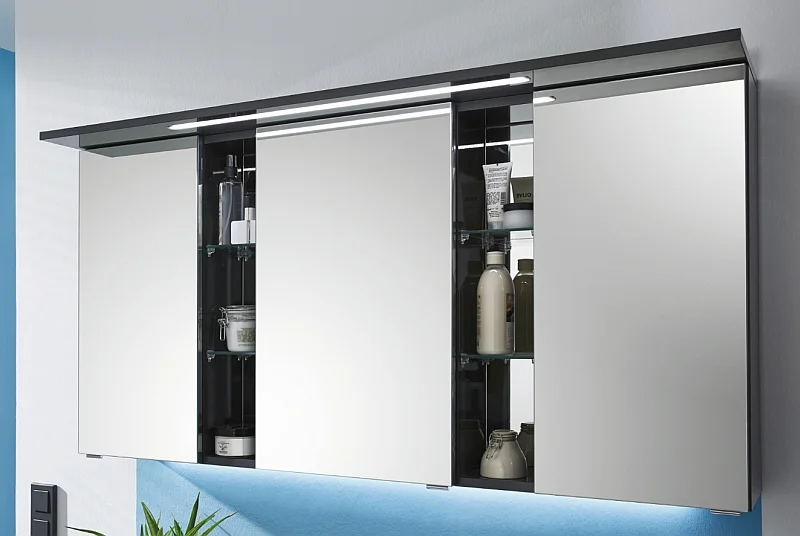 Puris Linea Spiegelschrank 130 cm S2A4213S1 Serie A - Ansicht 3