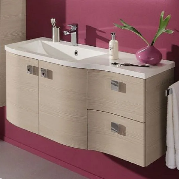 CT-WU10-1148-L-50 Waschtisch-Unterschrank, 2 Drehtüren, 2 Auszüge
