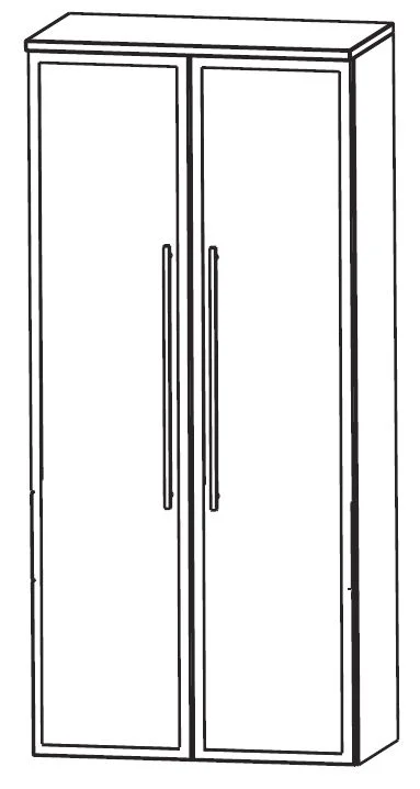 Puris Speed Mittelschrank 60 cm MNA816B