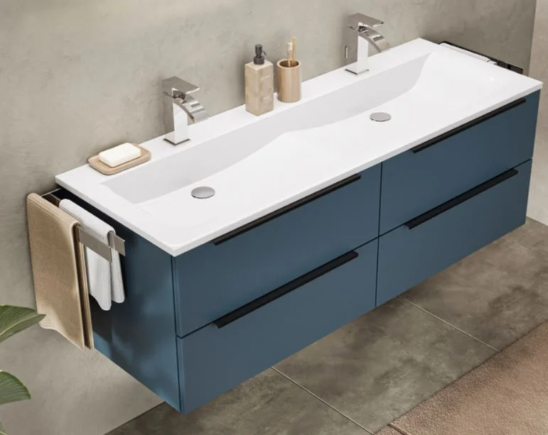 Puris Star Line Badmöbel Set mit Doppelwaschtisch - 120 cm - Ansicht 7