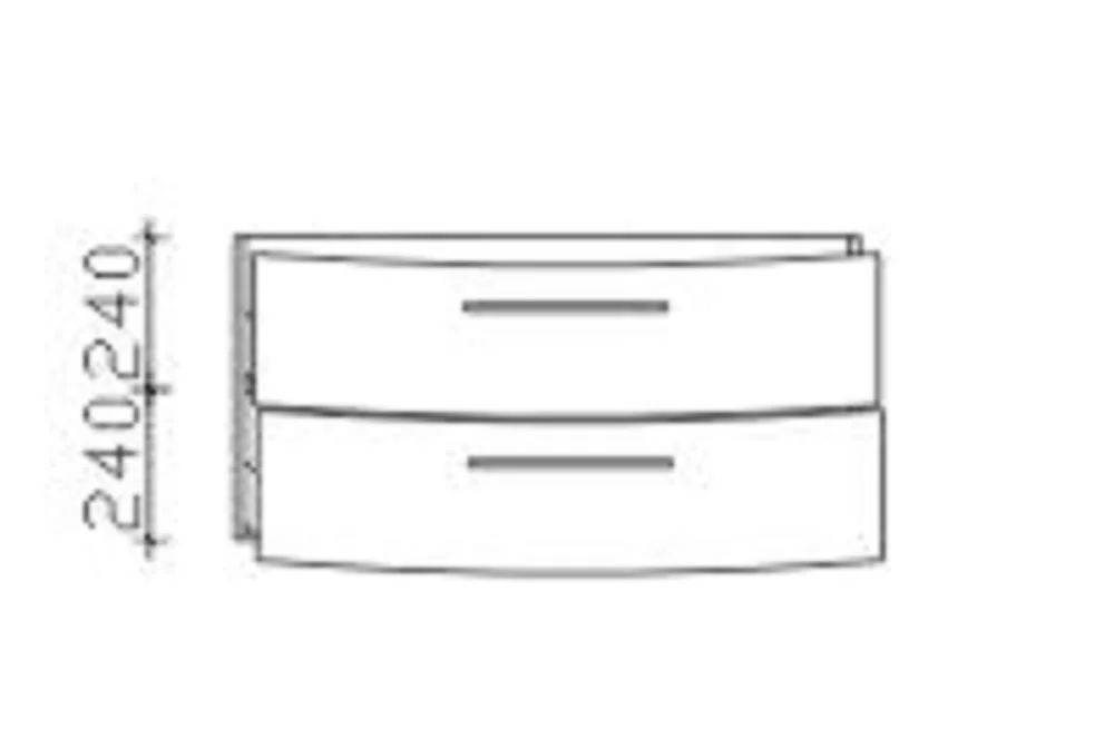 Pelipal Cassca Waschtisch-Set 101 cm - 2 Auszüge - Ansicht 6