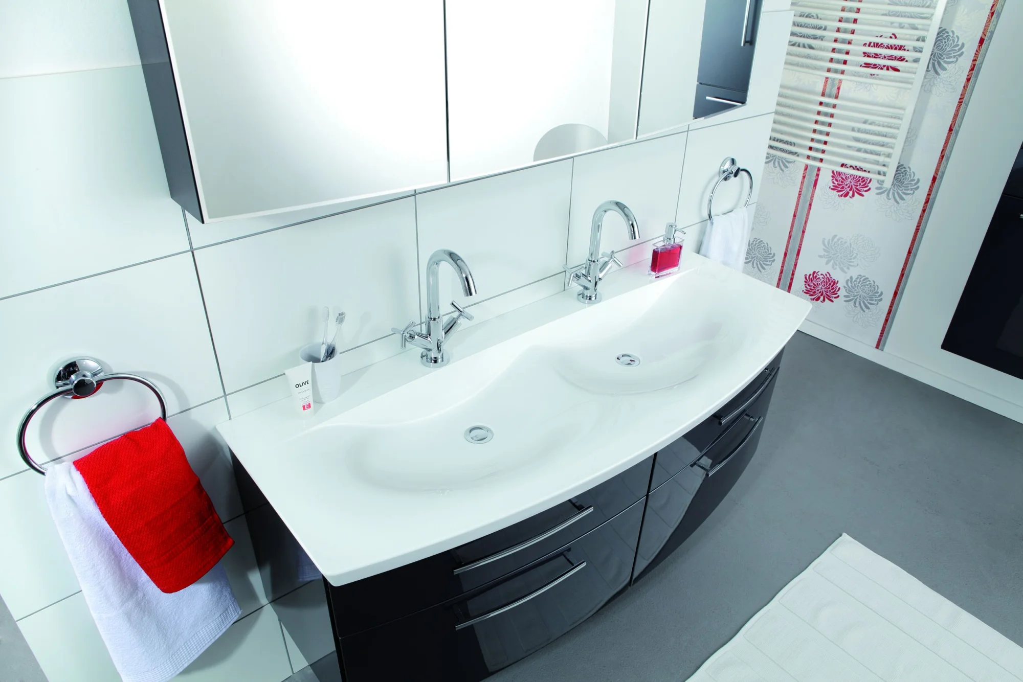 Puris Classic Line Doppelwaschplatz 140 cm - Ansicht 3