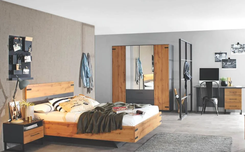 Rauch Orange Butte Schlafzimmerset inkl. Drehtürenschrank