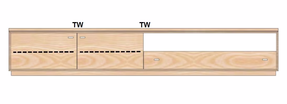 Dudinger Alexandra TV-Lowboard AX 1492/1493
