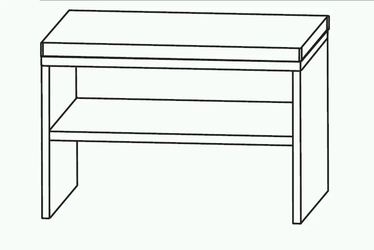 Puris Classic Line Sitzbank 60 cm SETBANK6 - Ansicht 2