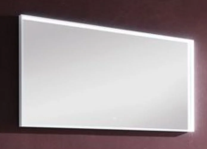b.straight - Flächenspiegel inkl. Beleuchtung 140 cm breit