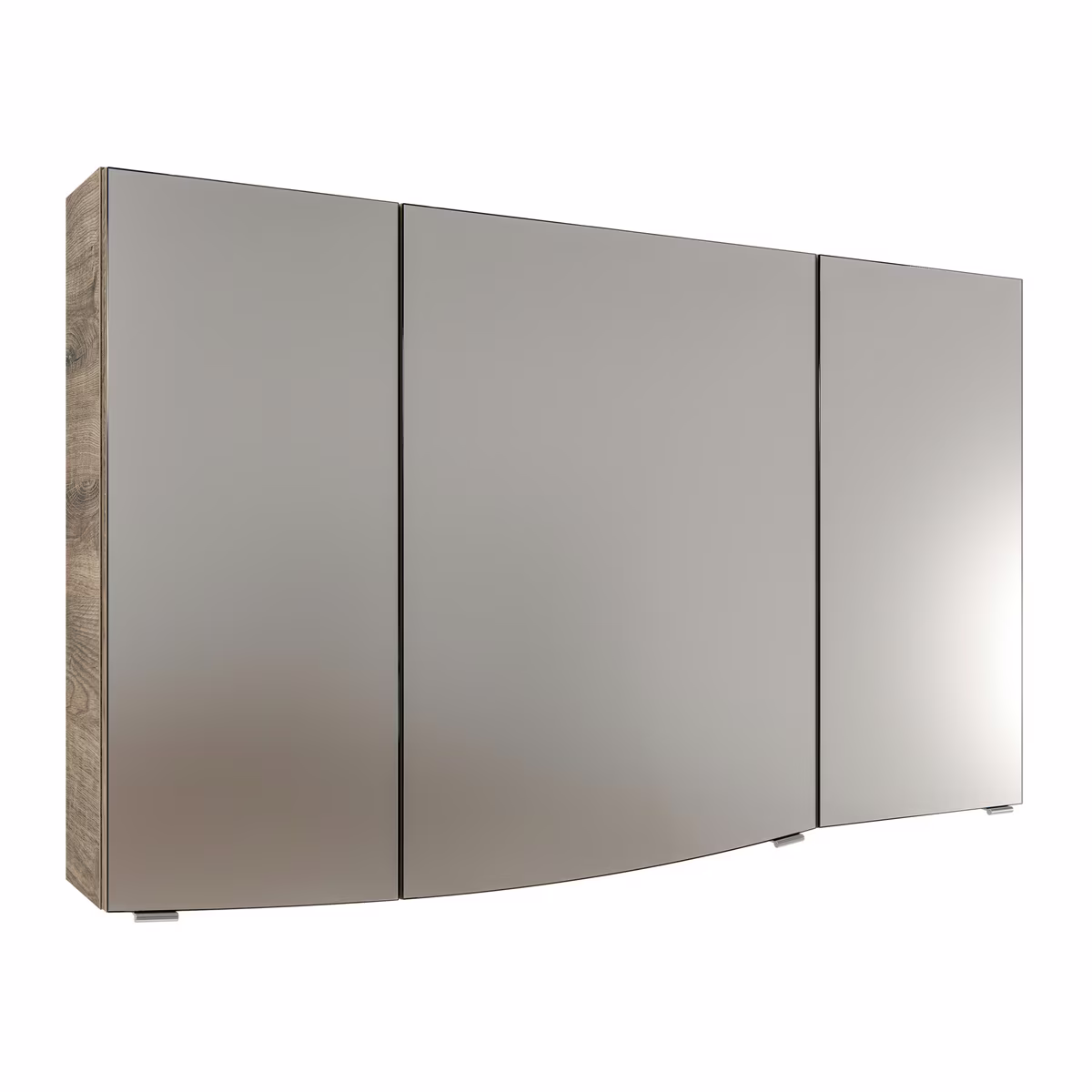 Pelipal Contea Set in Eiche Ribbeck mit Mineralmarmorwaschtisch und Spiegelschrank - 120 cm - Ansicht 4