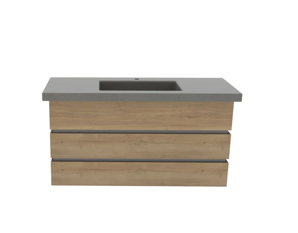 Thielemeyer Fresh Massivholz Badmöbelset 800460/801460 - Vorschlag 24 - 122 cm - Ansicht 9