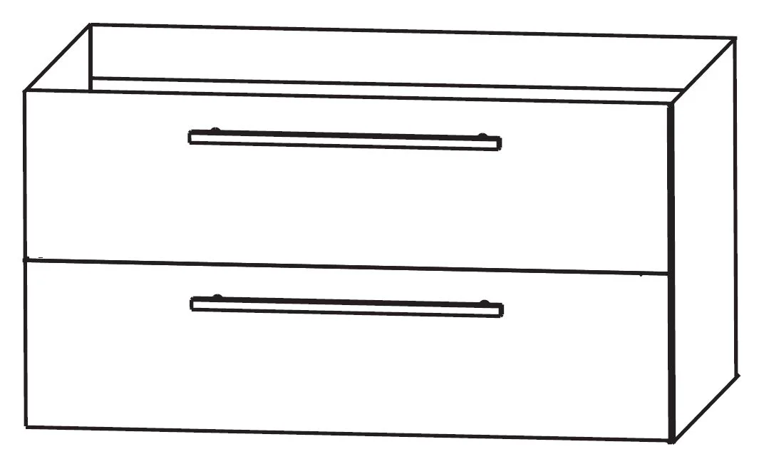 Puris Fresh Waschplatz 100 cm - Mineralguss oder Glas - Ansicht 10
