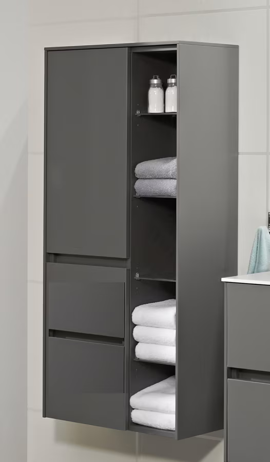 Pelipal 6010 Midischrank mit Regal 57 cm 6010-MSR 02 - Ansicht 2