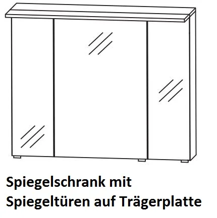 Puris Fine Line Spiegelschrank S2A439078 / S2A439S08 90 cm - Ansicht 4