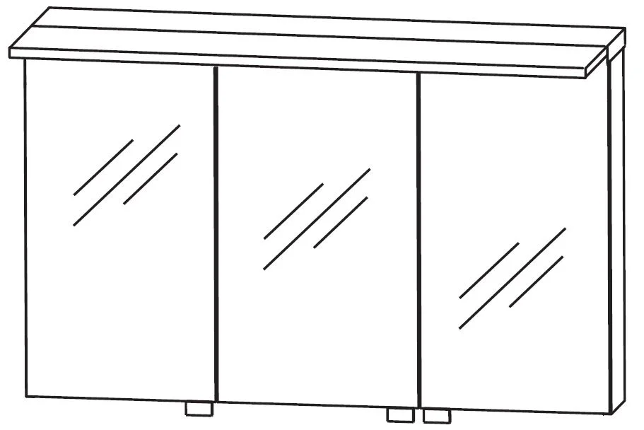 Puris Fine Line Badmöbelset 125 cm - Ansicht 9