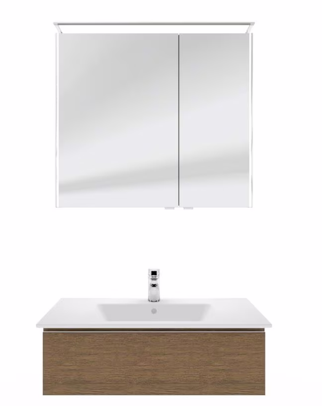 Marlin Bad 3290 Badmöbel Set - 80 cm breit - Ansicht 7