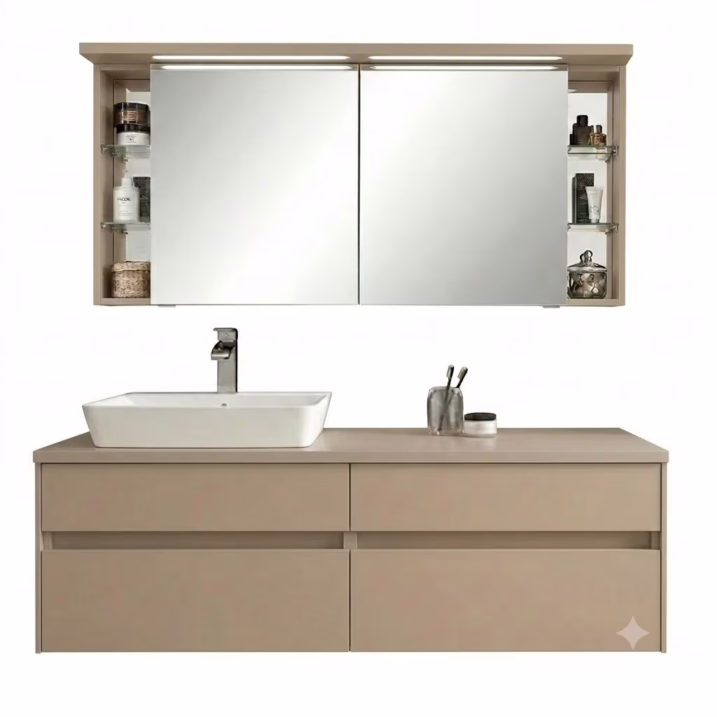 Puris Unique Badmöbel Set - 142 cm