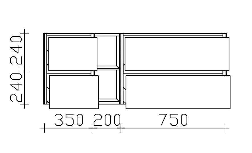 Pelipal 6010 Waschtisch-Set 133 cm - Rechts - Ansicht 12