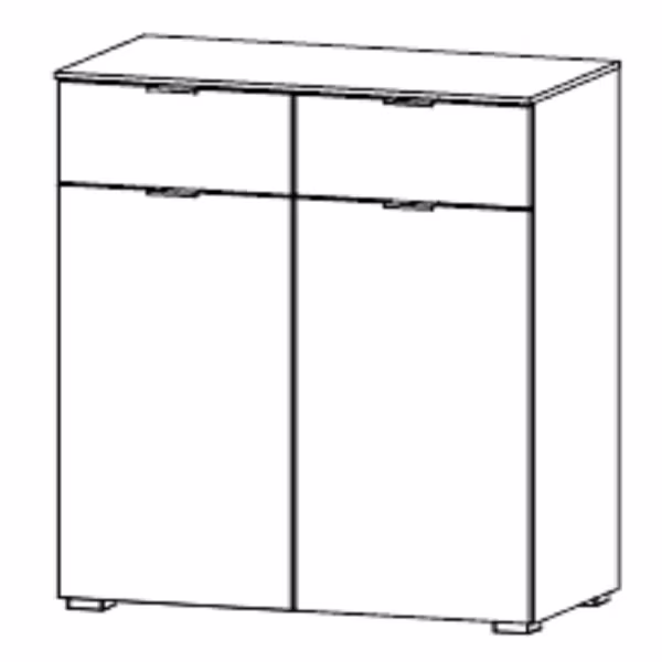 Rauch Select yourJOYce Kommoden / Breite 80 cm / Höhe 100 cm / verschiedene Ausführungen - Ansicht 2
