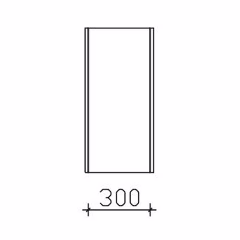 Pelipal 6040 Wandschrank 30 cm / 1 Drehtüre OKT053017