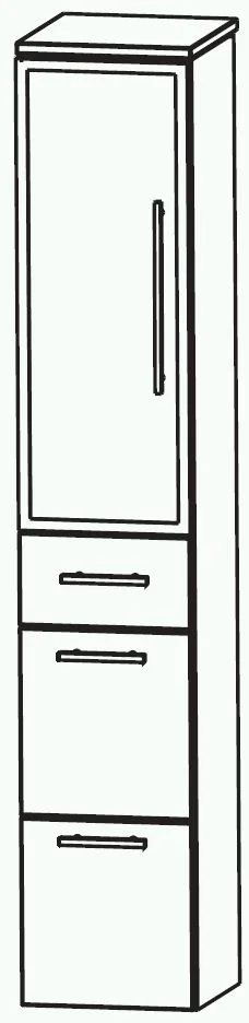 Puris Swing Glastür-Hochschrank 30 cm HNA093B7M - Ansicht 2