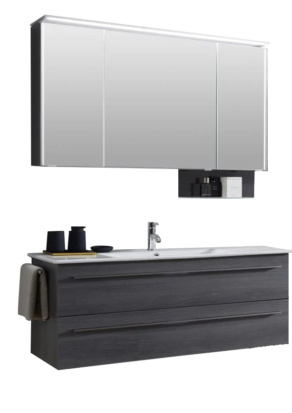 MARLIN 3260fair Kombination 120 cm / mit Spiegelschrank