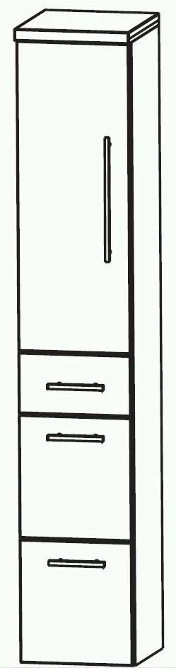 Puris Swing Hochschrank 40 cm HNA094A7M - Ansicht 2
