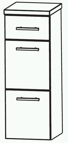 Puris Swing Highboard 40 cm HBA564A7M - Ansicht 2