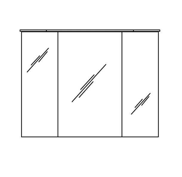 Pelipal Pineo 3D Spiegelschrank 94 cm PN-SPS 23 - Ansicht 4