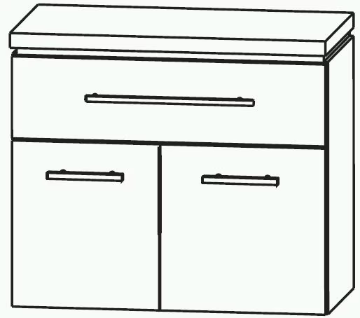 Puris Cool Line Unterschrank 60 cm UNA326A5M - Ansicht 2
