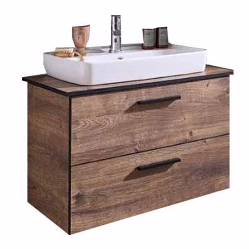 Pelipal Quickset 374 - Waschtischset mit Aufsatzbecken / 73 cm breit