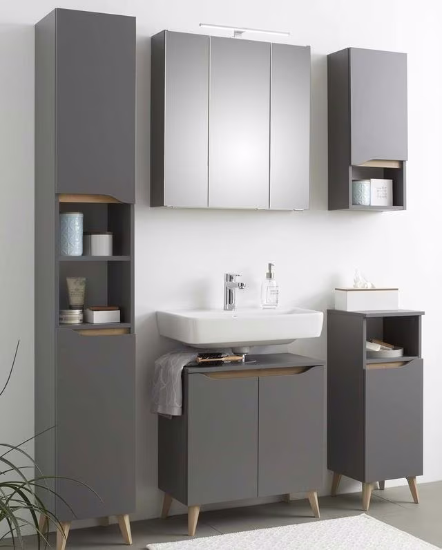 Pelipal Quickset 357 - Wandschrank 30 cm breit mit 1 Drehtüre - Ansicht 3