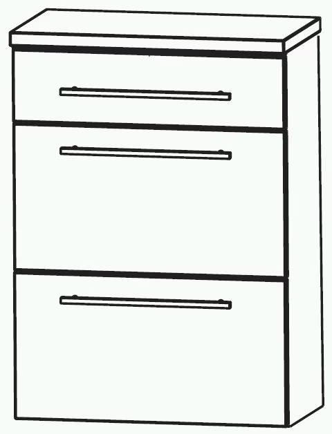 Puris Swing Highboard 60 cm HBA566A7M - Ansicht 2