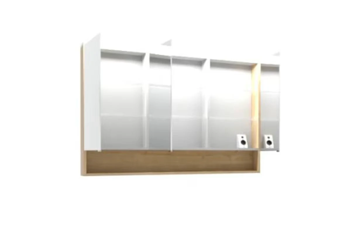 Puris Rounds Spiegelschrank 140 cm S2A5514S3