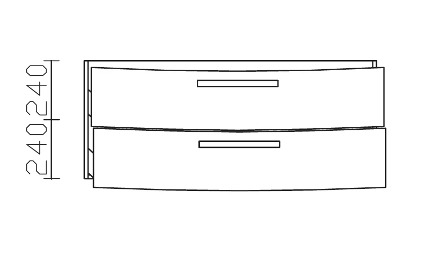 Pelipal 7005 Waschtisch-Set 124 cm - Ansicht 4